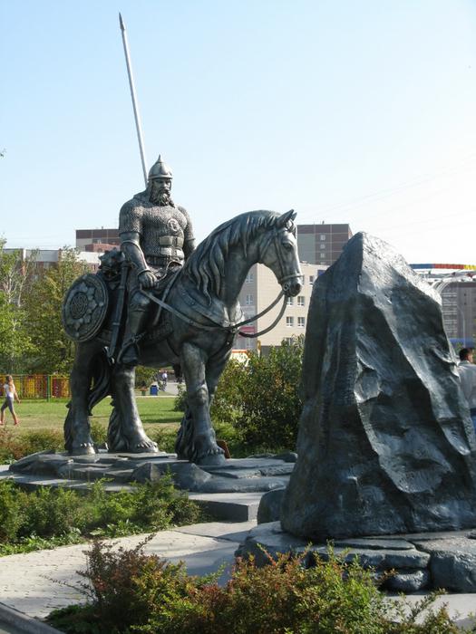 Monument voor Ilya Muromets in Rusland
