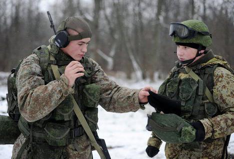 soorten en soorten troepen van de strijdkrachten van de Russische Federatie
