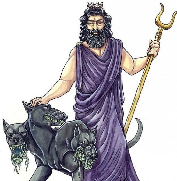 oude Griekse heer van het koninkrijk van de dode avatars