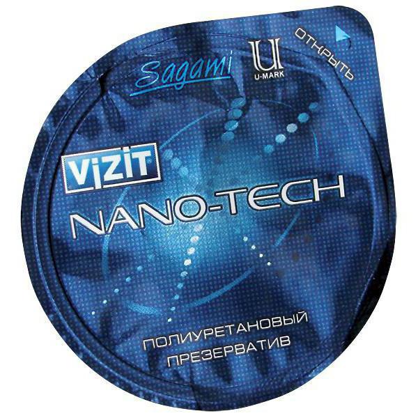 Polyurethaan condoom Vizit Nano-Tech