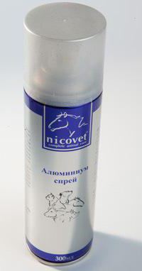 Aluminiumspray voor dieren 